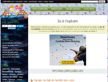Tablet Screenshot of diadecumpleanos.com